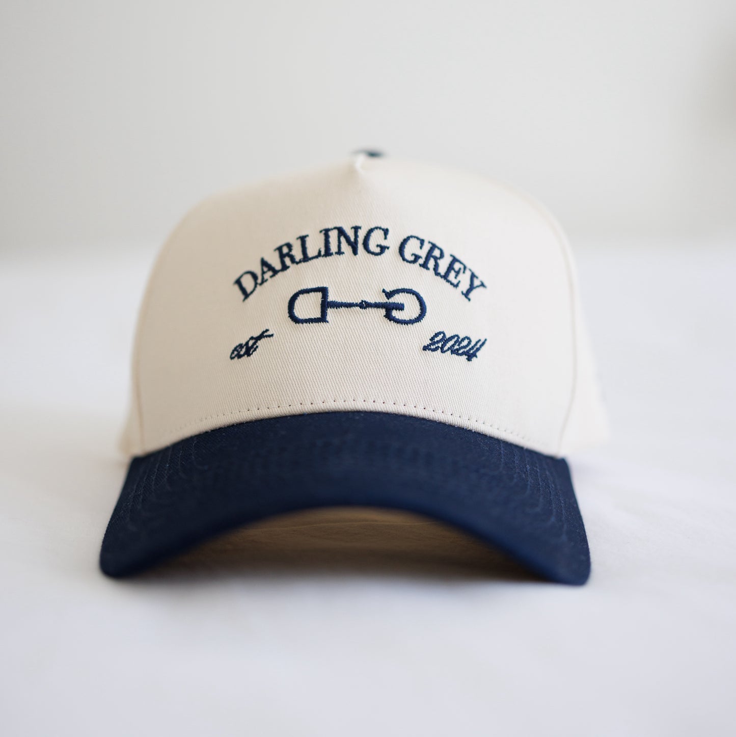 Navy Classic Darling Grey Trucker