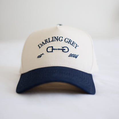 Navy Classic Darling Grey Trucker